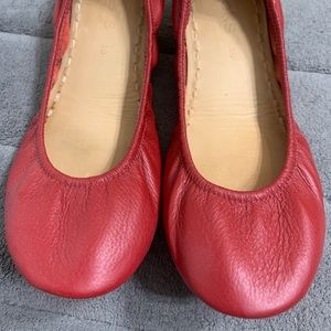 Cardinal Red Tieks EUC